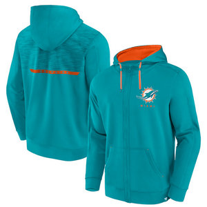Miami Dolphins 2023 zipper Pullove Hoodie