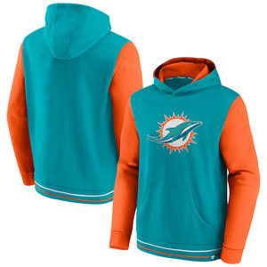 Miami Dolphins Fanatics Branded Block Party Pullover Hoodie