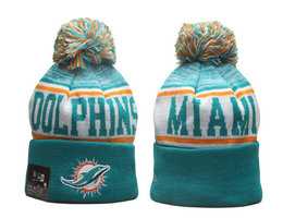 Miami Dolphins NFL Knit Beanie Hats YP 7