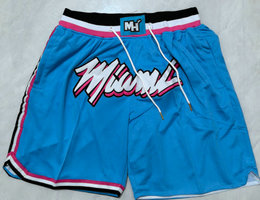 Miami Heat Blue NBA Shorts