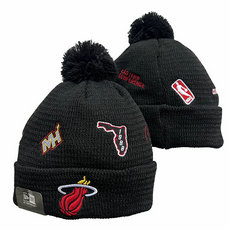 Miami Heat NBA Knit Beanie Hats YD 3