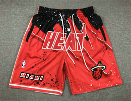 Miami Heat Red 2023 Shorts