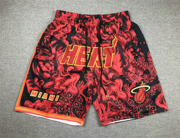 Miami Heat Red 2023 Year of the Tiger shorts
