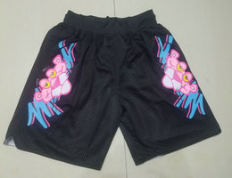 Miami Heat leopard Black NBA shorts