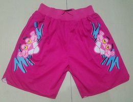 Miami Heat leopard Pink NBA shorts