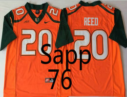 Miami Hurricanes #76 Sapp Orange 2018 Stitched NCAA Jerseys
