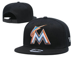 Miami Marlins MLB Snapbacks Hats TX 02