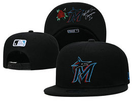 Miami Marlins MLB Snapbacks Hats YS 01