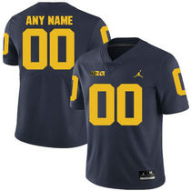 Michigan Wolverines Customized Blue Vapor Untouchable Authentic Stitched NCAA College Jersey