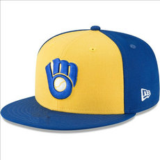 Milwaukee Brewers MLB Snapbacks Hats TX 06