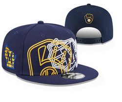 Milwaukee Brewers MLB Snapbacks Hats YD 04