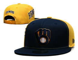 Milwaukee Brewers MLB Snapbacks Hats YS 02