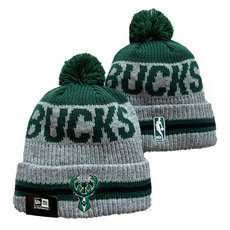 Milwaukee Bucks NBA Knit Beanie Hats YD 4