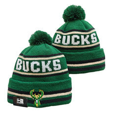Milwaukee Bucks NBA Knit Beanie Hats YD