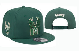 Milwaukee Bucks NBA Snapbacks Hats ys 04
