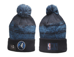 Minnesota Timberwolves NBA Knit Beanie Hats YP 14