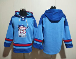 Minnesota Twins Blank blue Stitched Hooded Sweatshirt