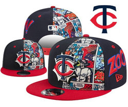 Minnesota Twins MLB Snapbacks Hats YD 3
