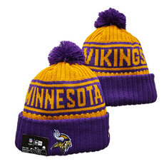 Minnesota Viking NFL Knit Beanie Hats YD 01