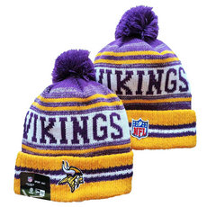 Minnesota Viking NFL Knit Beanie Hats YD 10