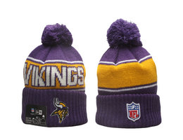 Minnesota Viking NFL Knit Beanie Hats YP 3