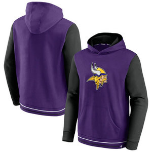 Minnesota Vikings Fanatics Branded Block Party Pullover Hoodie