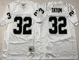 Mitchell And Ness Oakland Raiders #32 Jack Tatum White 1978 Throwback NFL Jersey