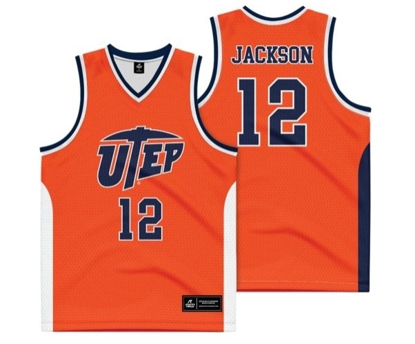 NCAA Utep Miners #12 Stefon Jackson jersey
