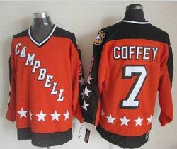 NHL All-Star #7 Paul Coffey Red Throwback CCM Jersey