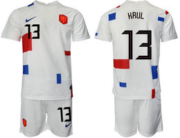 Netherlands #13 HRUL Away 2022 World Cup National Soccer Jersey