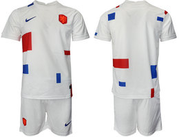 Netherlands Blank Away 2022 World Cup National Soccer Jersey