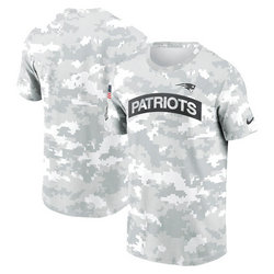 New England Patriots 2024 Camo Salute To Service T-shirt