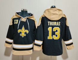 New Orleans Saints #13 Michael Thomas 2023 All Stitched Hooded Sweatshirt