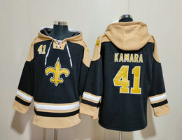 New Orleans Saints #41 Alvin Kamara 2023 All Stitched Hooded Sweatshirt