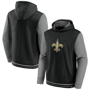 New Orleans Saints Fanatics Branded Block Party Pullover Hoodie