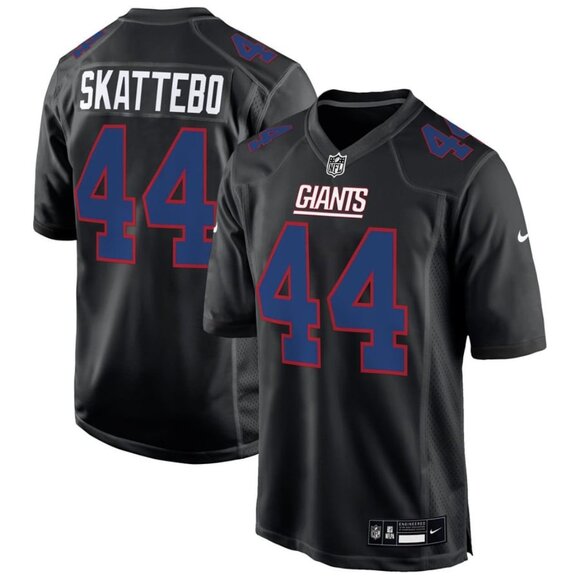 New York Giants #44 Cameron Skattebo black fasthion NFL jersey