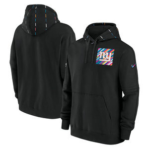 New York Giants 2023 Black Pullove Hoodie