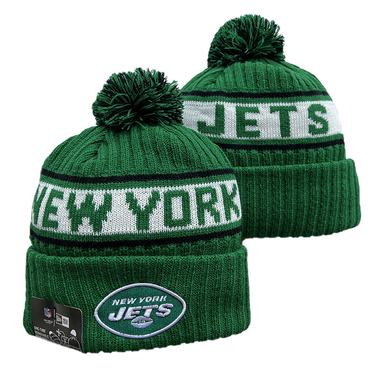 New York Jets NFL Knit Beanie Hats YD 06