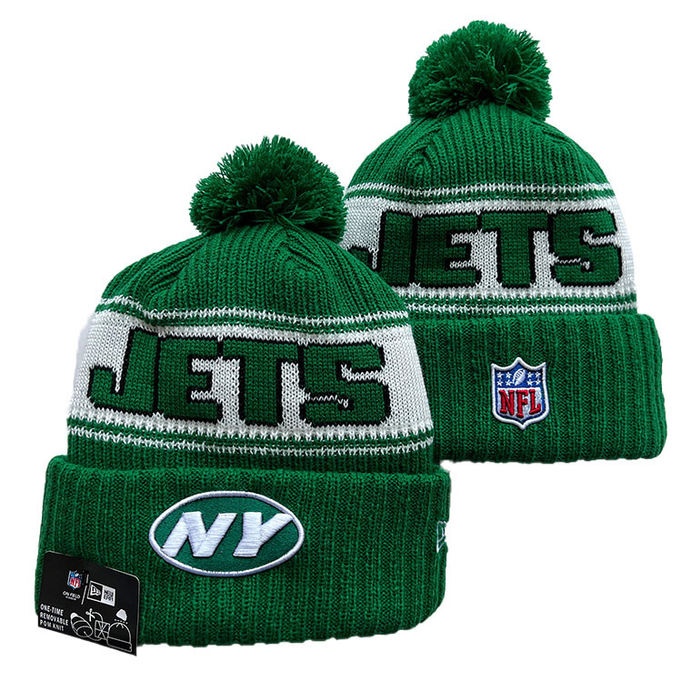 New York Jets NFL Knit Beanie Hats YD 07