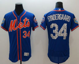 New York Mets #34 Noah Syndergaard 2018 Players Weekend Authentic MLB Stitched Jersey