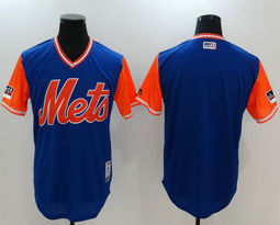 New York Mets Blank 2018 Players Weekend Authentic MLB Stitched Jersey