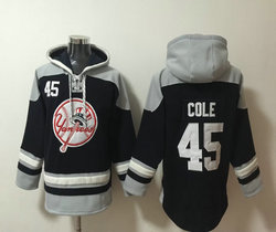New York Yankees #45 Gerrit Cole Navy MLB Hoodie