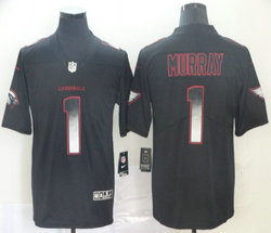 Nike Arizona Cardinals #1 Kyler Murray Black Smoke Fashion Vapor Untouchable Authentic Stitched NFL jersey