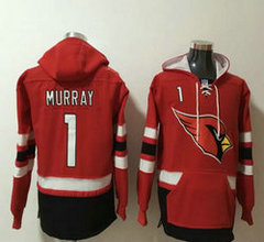 Nike Arizona Cardinals #1 Kyler Murray Red Sawyer Hooded Sweatshirt NFL Hoodie