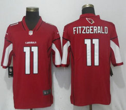 Nike Arizona Cardinals #11 Larry Fitzgerald Red Vapor Untouchable Limited Authentic Stitched NFL Jersey