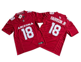 Nike Arizona Cardinals #18 Marvin Harrison Jr Red 2023 F.U.S.E. Football Stitched Jersey