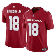 Nike Arizona Cardinals #18 Marvin Harrison Red 2023 F.U.S.E. Football Stitched Jersey