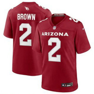 Nike Arizona Cardinals #2 Marquise Brown Red 2023 New Vapor Untouchable Authentic Stitched NFL Jersey