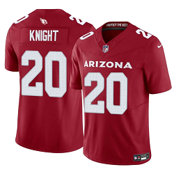Nike Arizona Cardinals #20 Bam Knight Red Stitched Football Jersey