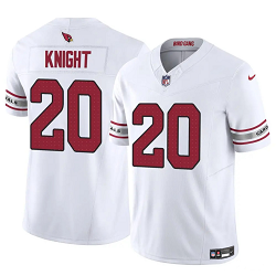 Nike Arizona Cardinals #20 Bam Knight White Stitched Football Jersey
